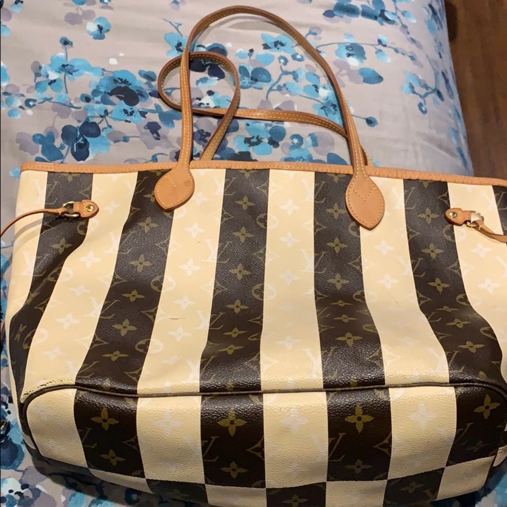 Louis Vuitton Neverfull Monogram Rayures Limited